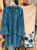 CW 1223 Cotton Heavy Designer Embroidered Work Pakistani Suit