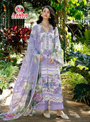 Aasha Designer 1238 B Pure Cotton Print Exclusive Embroidered Work Pakistani Suit