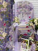 Aasha Designer 1238 B Pure Cotton Print Exclusive Embroidered Work Pakistani Suit