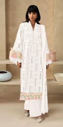 Motifz 5418 J Pure Camric Cotton Embroidery Work Pakistani Suit
