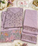 Motifz 5418 K Pure Camric Cotton Embroidery Work Pakistani Suit