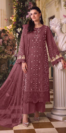 Motifz 5472 E Premium Siffion Embroidery Work Pakistani Suit
