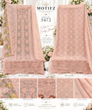 Motifz 5472 D Premium Siffion Embroidery Work Pakistani Suit
