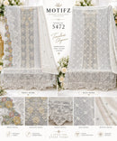 Motifz 5472 B Premium Siffion Embroidery Work Pakistani Suit