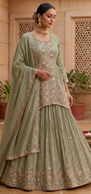 Hoor Tex Hf 1006 B Premium Heavy Crush Designer Pakistani Suit