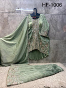 Hoor Tex Hf 1006 B Premium Heavy Crush Designer Pakistani Suit
