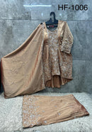 Hoor Tex Hf 1006 D Premium Heavy Crush Designer Pakistani Suit