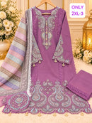 Bin Saeed IC 239 O Fancy Fabric Heavy Hand Work Pakistani Suit
