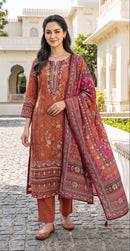 Shree Fabs Kt 420 D Pure Viscous Maslin Digital Printed Pakistani Suit