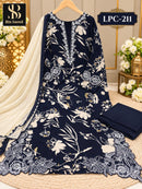 Bin Saeed LPC 211 B Premium Rayon Preinted Pakistani Suit