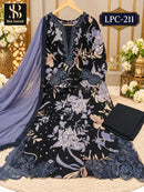 Bin Saeed LPC 211 C Premium Rayon Preinted Pakistani Suit