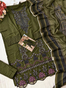 Johra Tex Jt 189 F Rayyon Cotton Embroidered Work Pakistani Suit
