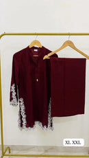 Aghajaan 1051 C Heavy Vicsoce Reyon Embroidered Work Pakistani Suit