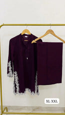 Aghajaan 1051 A Heavy Vicsoce Reyon Embroidered Work Pakistani Suit