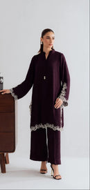 Aghajaan 1051 A Heavy Vicsoce Reyon Embroidered Work Pakistani Suit