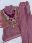 Diva 185 B Premium Rich Salsa Fabric Designer Co Ord Set