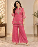 Diva 185 D Premium Rich Salsa Fabric Designer Co Ord Set