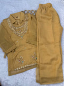 Diva 185 E Premium Rich Salsa Fabric Designer Co Ord Set