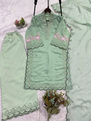 LG 2093 B Mal Chanderi Sequence Embroidery Work Pakistani Suit
