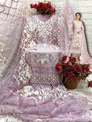Fepic Rosemeen C 1688 D Organza Heavy Embroidered Worked Pakistani Suits