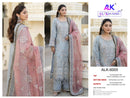 Al Khushbu Agha Noor 6005 Georgette With Heavy Embroidered Worked Pakistani Suits