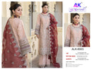 Al Khushbu Agha Noor 6003 Georgette With Heavy Embroidered Worked Pakistani Suits
