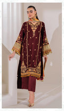 Deepsy Suits 32216 A Velvet With Heavy Embroidery Worked Pakistani Suits