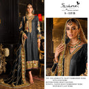 Serine S 115 B Georgette Embroidered Handwork Daimond An Zarkan Worked Pakistani Suits