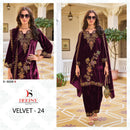 Deepsy Suits 32220 B Velvet With Heavy Embroidery Worked Pakistani Suits