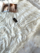 Ziaaz Designs Code 239 Cambric Cotton Embroidered Moti Sequins Work Pakistani Suits