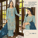 Shree Fabs K 1980 D Heavy Organza With Heavy Embroidery With Hand Khatli Worked Pakistani Suits