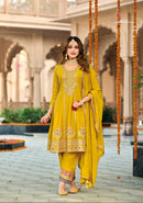 Eba Lifestyle Gazal Heavy Chinon With Emboidery Work Stylish Readymade Suits