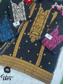 Vs 1473 C Georgette With Heavy Embroidery Worked Pakistani Suits