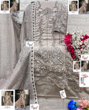 Mariya B Luxury 3883 Pure Cotton With Heavy Embroidery Worked Pakistani Suits