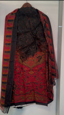 Aasha 1142 Pure Cotton Print With Exclusive Patch Embroidery Pakistani Suits