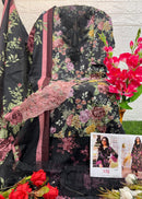 Maria B 568 Cotton Print With Heavy Embroidery 3 Patches Work Viral Pakistani Suits