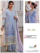 Saniya Trendz 7096 Cotton With Chikankari Embroidered Work Pakistani Suits