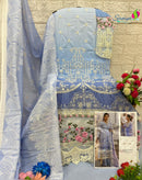 Saniya Trendz 7096 Cotton With Chikankari Embroidered Work Pakistani Suits