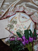 Sanskariti Dno 8976 Pure Viscose Assam Silk With Beats Embroidery Work Kurti