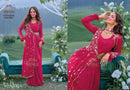 Shivali YG7 12816 Rani Red Stylish Wedding Wear Dress