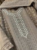 Maria B 1022 A Georgette With Sifli Work Pakistani Suits