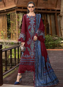 Saniya Trendz 7172 A Rayon Cotton Embroidered Work Pakistani Suits