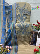 Saniya Trendz 7172 B Rayon Cotton Embroidered Work Pakistani Suits