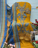 Saniya Trendz 7172 C Rayon Cotton Embroidered Work Pakistani Suits