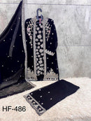 Hoor Tex Hf 486 A Heavy Embroidery Work Pakistani Suits