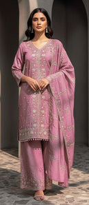 Hoor Tex HF 379 A Luxury Eid Wear Heavy Simar Stitched Pakistani Suit