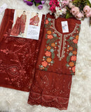 Shree Fabs Sf 5574 C Chiffon Heavy With Heavy Embroidery Work Pakistani Suits