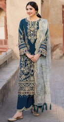 Sajida Designer 1117 Anaya Georgette With Heavy Embroidered Worked Pakistani Suits