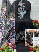 Saniya Trendz 7175 Rayon Cotton Embroidered Worked Pakistani Suits