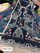 Ziaaz Code 1022 Georgette Heavy Work Pakistani Outfit